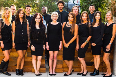 Image of the amazing bartending staff at National Bartender Staffing