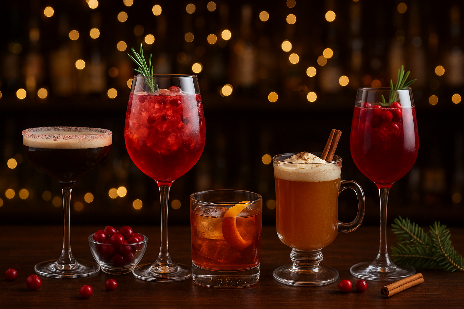 The Most Popular Holiday Cocktails of 2025 Image: The Most Popular Holiday Cocktails of 2025 with National Bartender Staffing